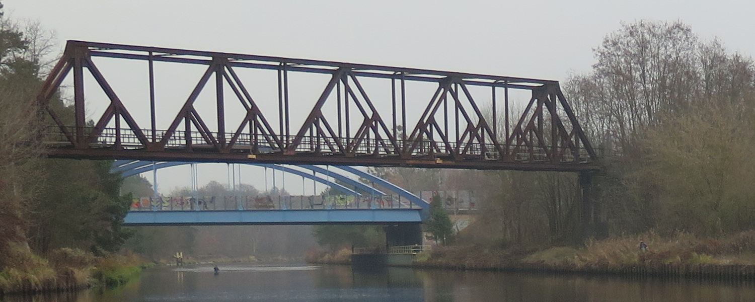 Die Friedhofsbahnbrücke im November 2018. Foto:mho